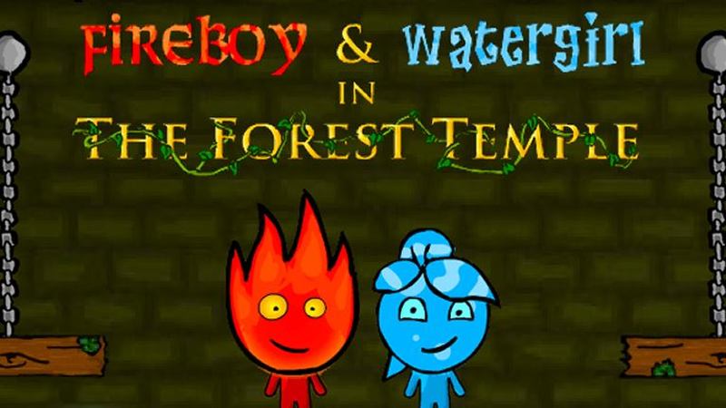 FIREBOY AND WATERGIRL FOREST TEMPLE - Jogos Friv 1000