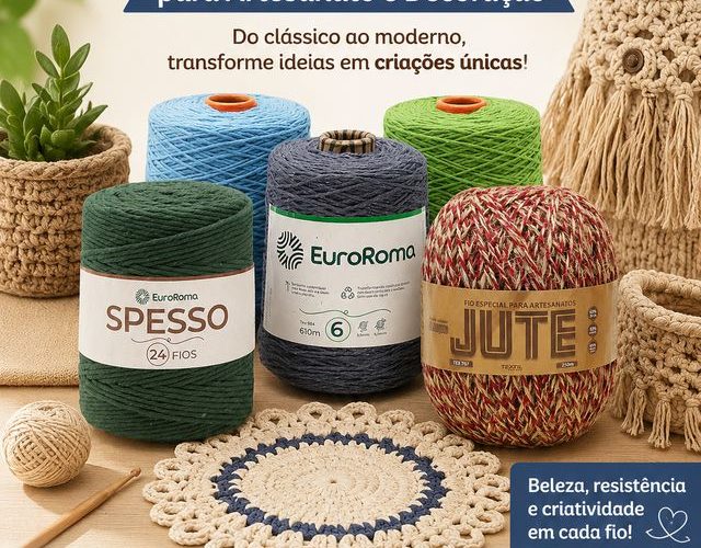 Barbante: O Fio Versátil para Artesanato e Decoração